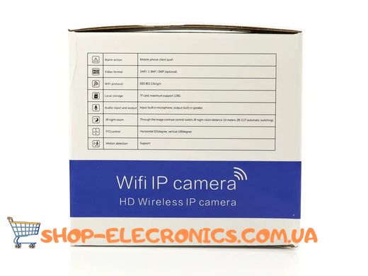 Видеокамера для наблюдения WIFI JT-8166XP