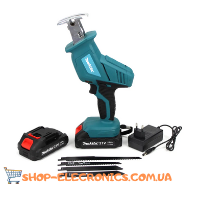 Потужна пила шабельна Makita JR-180 (21V, 5.0Ah)