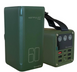 Зовнішній аккумулятор Павербанк Konfulon A28Q 60000mAh Type-C, QC/PD, 22.5W 5A з ліхтариком Зелений