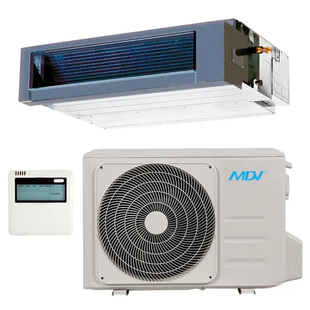 Кондиционер канальный MDV MDTI-48HWFN8/MDOU-48HFN8 16,12 кВт &ndash; инверторная сплит-система, 3D DC-Inverter ERP, Follow me | до 140 м&sup2;