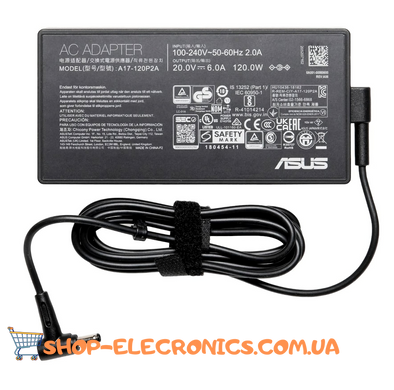 Блок питания для ноутбука Asus 20V 6A 4.5 х 3.0мм