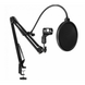 Студійний мікрофон Music DJ M800U зі стійкою та поп-фільтром