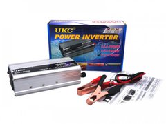 Перетворювач UKC 12V-220V 1500W автомобільний інвертор (sp_1882)