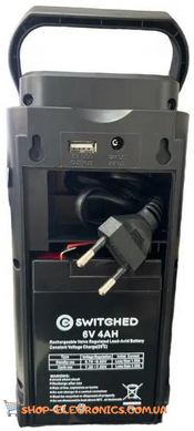 Светодиодный портативный фонарь, аккумуляторный, с Power Bank и USB