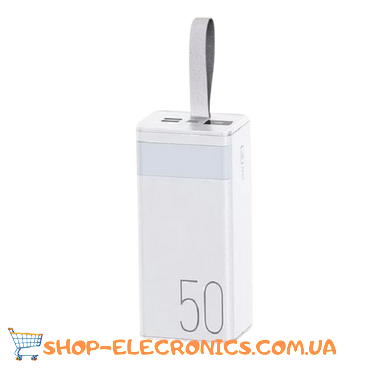 Power Bank Remax RPP-321 22.5W 50000 mAh Повербанк с фонариком