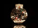 Гирлянда Штора 200LED прозрачные шары (10 шт.) с новогодним наполнением (белый) 3,0мХ0,7м (медная проволока)