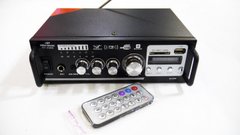 Усилитель звука Mega Sound AV-306B USB+SD+AUX+Bluetooth+Karaoke Черный (637364597)