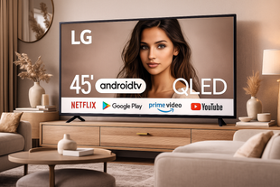 Телевизор 45" LG &mdash; Smart TV, 4K, тонкие рамки, Wi-Fi модуль