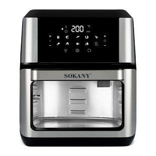 Аерогриль-фритюрниця SOKANY SK-ZG-8029 на 12 літрів, чорний
