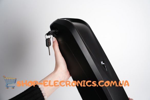 Енергоємний акумулятор Panasonic 36V 16Ah для електровелосипеда в боксі
