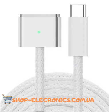 Кабель для MacBook Type-C to MagSafe 3 (T) 2m
