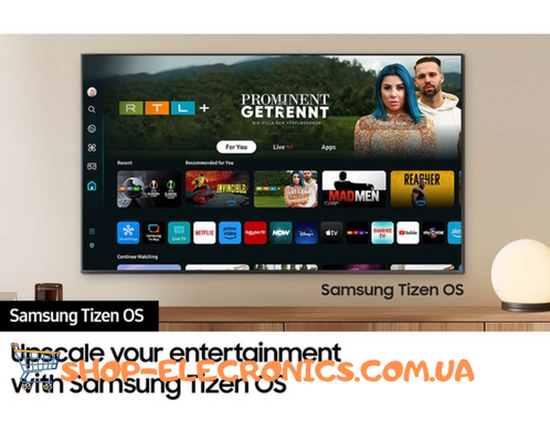 Телевізор Samsung 55" 4K UHD Smart TV на Android 15 Wi-Fi з кріпленням у подарунок
