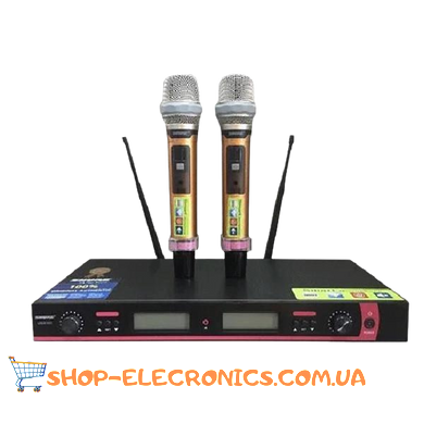 Радіосистема SHURE DM UGX10 II 2 мікрофони Мікрофон бездротовий для караоке