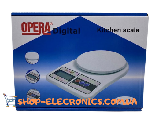 Электронные кухонные весы 10 кг. ACS OPERA 400
