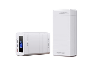Повербанк для ноутбуков, планшетов и смартфонов 40000 mAh Power Bank Remax RPP-310 с быстрой зарядкой 65W PD+QC