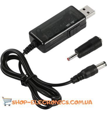 Повышающий кабель для роутера USB DC 5V - 9V/12V