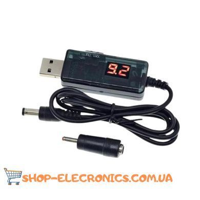 Повышающий кабель для роутера USB DC 5V - 9V/12V
