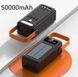 Повербанк Power Bank ACL PW-19 50000 mAh с фонариком и солнечной панелью