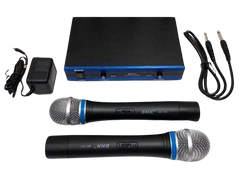 Беспроводной микрофон WN-501R Беспроводная радиосистема на два микрофона