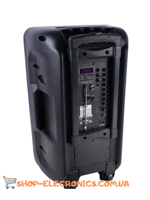 Акустична переносна світодіодна колонка 3000W ZXX-7878 15" USB/SD/FM/BT/TWS/2MIC/ДК
