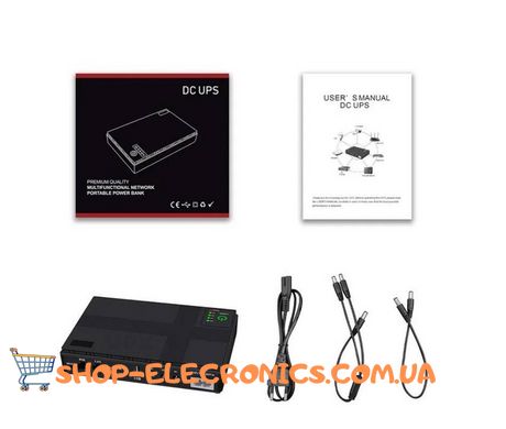 ДБЖ для роутера (маршрутизаторів) DC1018P Mini Smart Portable UPS 8800 mAh 18W