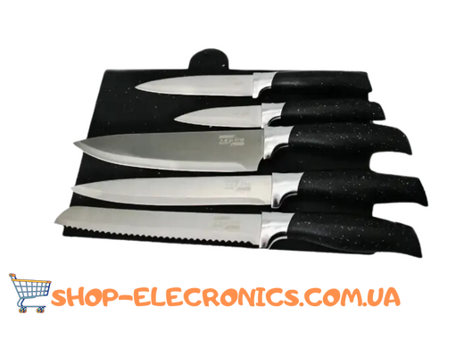 Набор ножей с разделочной доской Zepline ZP-043