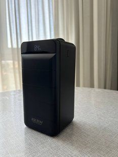 Повербанк 80000 mAh с быстрой зарядкой 22.5W PD QC, Power Bank Minre черного цвета
