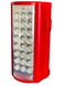 Ручной Фонарь ALFARID (Almina) DL-2424 аккумуляторный(Красный), встроенный аккумулятор (3000 А&middot;ч, 24 LED)
