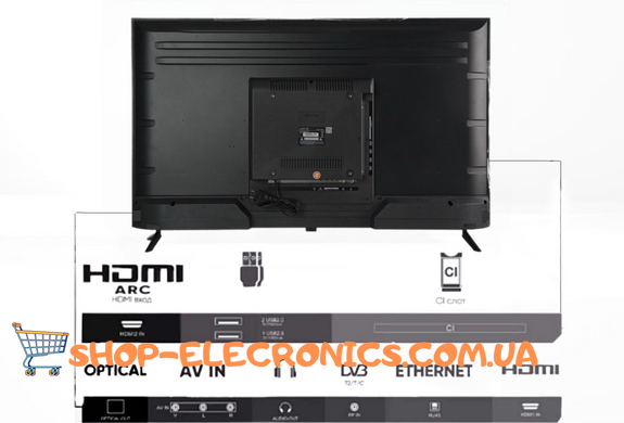 Телевизор Samsung 42" Smart TV Bluetooth 4K UltraHD + Крепление для ТВ