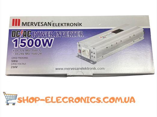 Инвертор Mervesan elektronik 1500W Турция