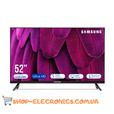 Телевизор Samsung 52" Smart TV Bluetooth Wi-FI 4K Ultra HD + Держатель для телевизора