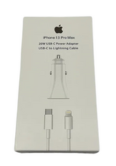 Автомобільний зарядний пристрій Power Adapter 20W Apple iPhone USB-C & Cable (Type-C to Lightning)