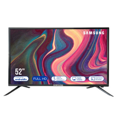 Телевизор Samsung 52" LED Ultra HD 4K Smart TV з Android 13 Wi-Fi + Кріплення для ТБ