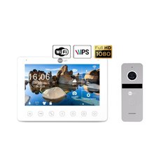 Комплект відеодомофона NeoLight NeoKIT HD+ WiFi Silver