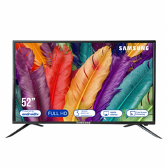 Телевизор Samsung 52" с Android 13 Smart TV Ultra HD 4K Bluetooth Wi-Fi + Крепление для ТВ