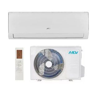 Кондиционер MDV Frost Nordic FR-09HRFN8-QRD1/MOX133-09HFN8-QRD1N 2.60 кВт &mdash; А++, с покрытием Golden Fin, 3D Air Flow, Wi-fi, GEAR | до 25 м&sup2;