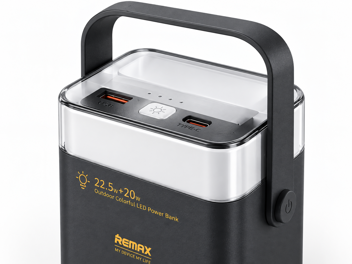 Верхня панель повербанка Remax 40000 mAh